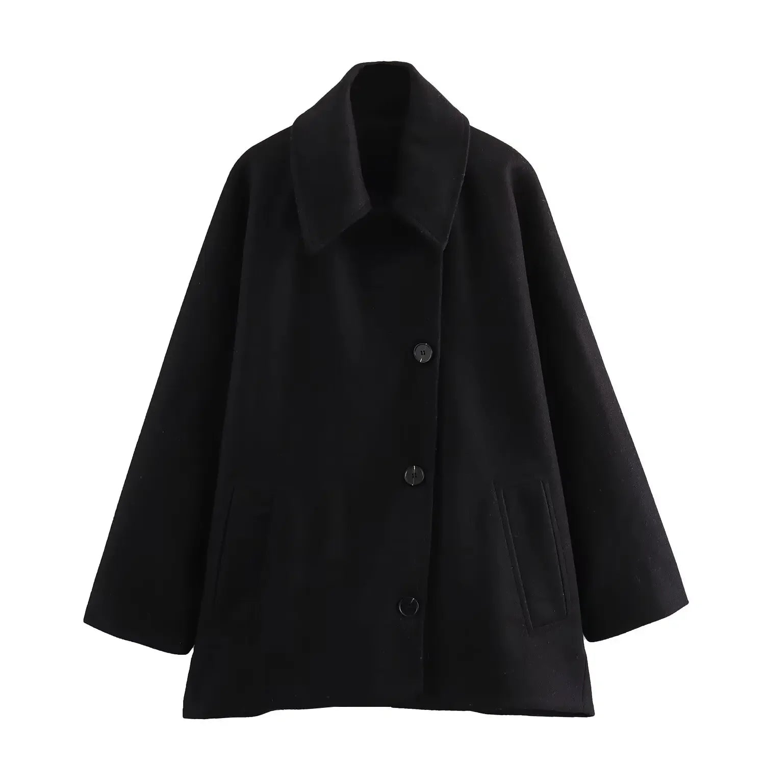 LILY - OVERSIZED WOOL COAT (SIZE TABLE)