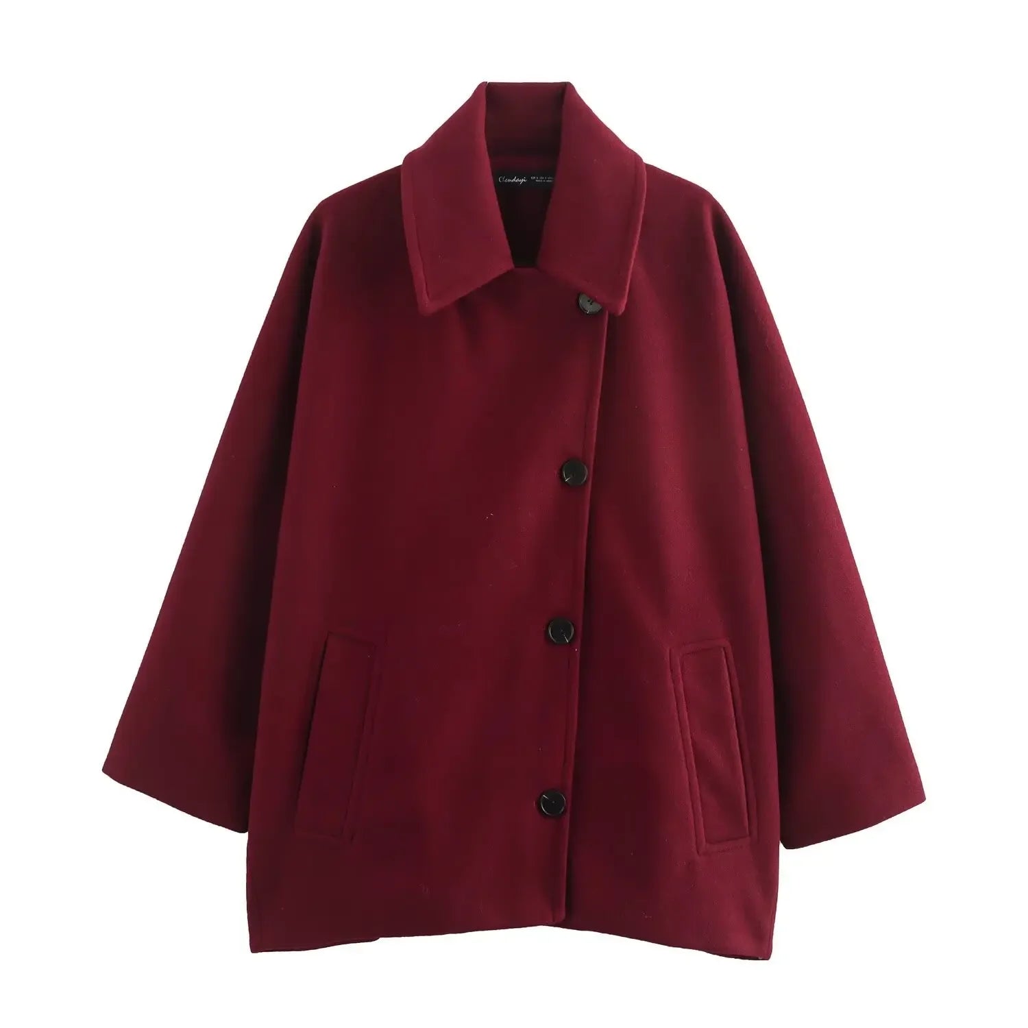 LILY - OVERSIZED WOOL COAT (SIZE TABLE)