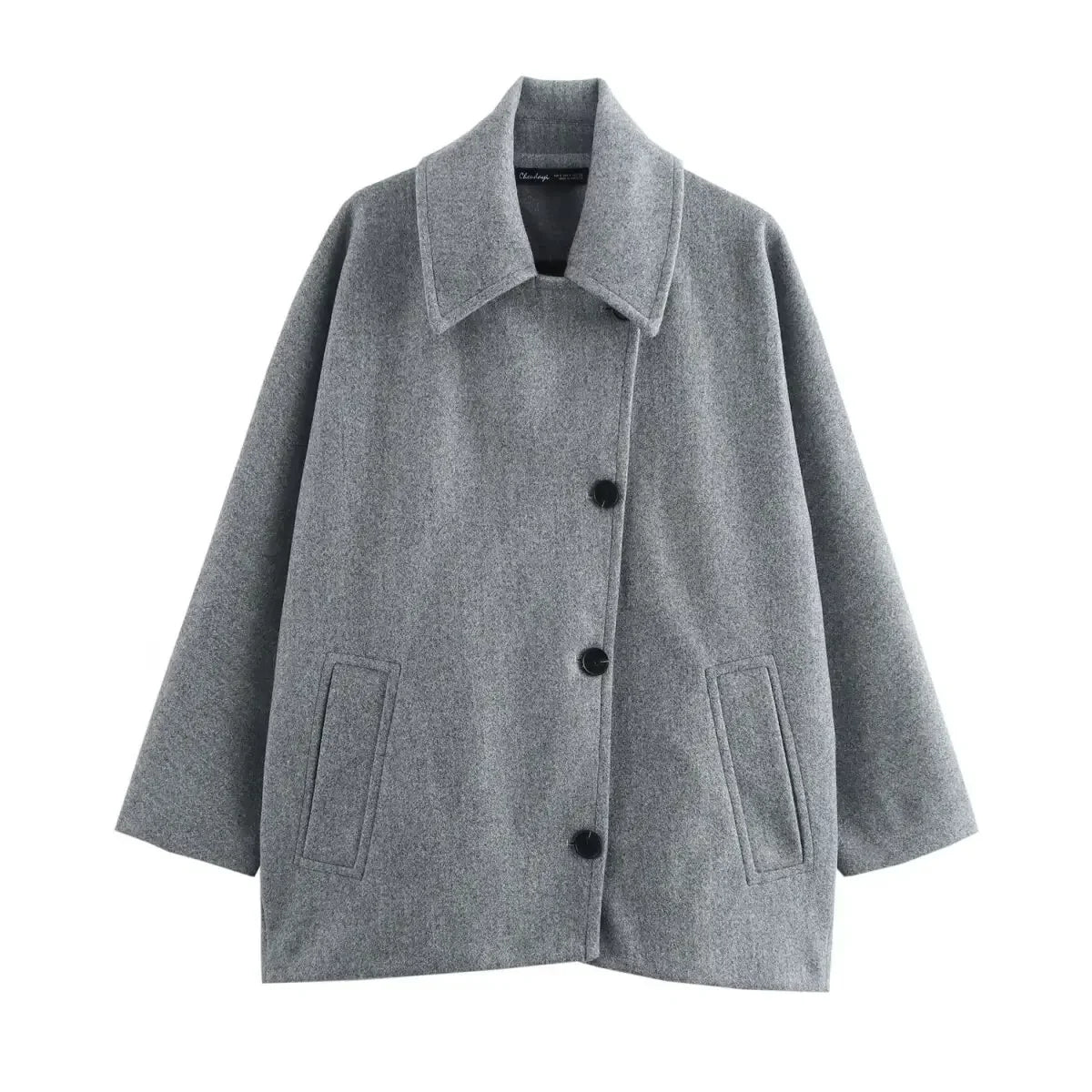 LILY - OVERSIZED WOOL COAT (SIZE TABLE)