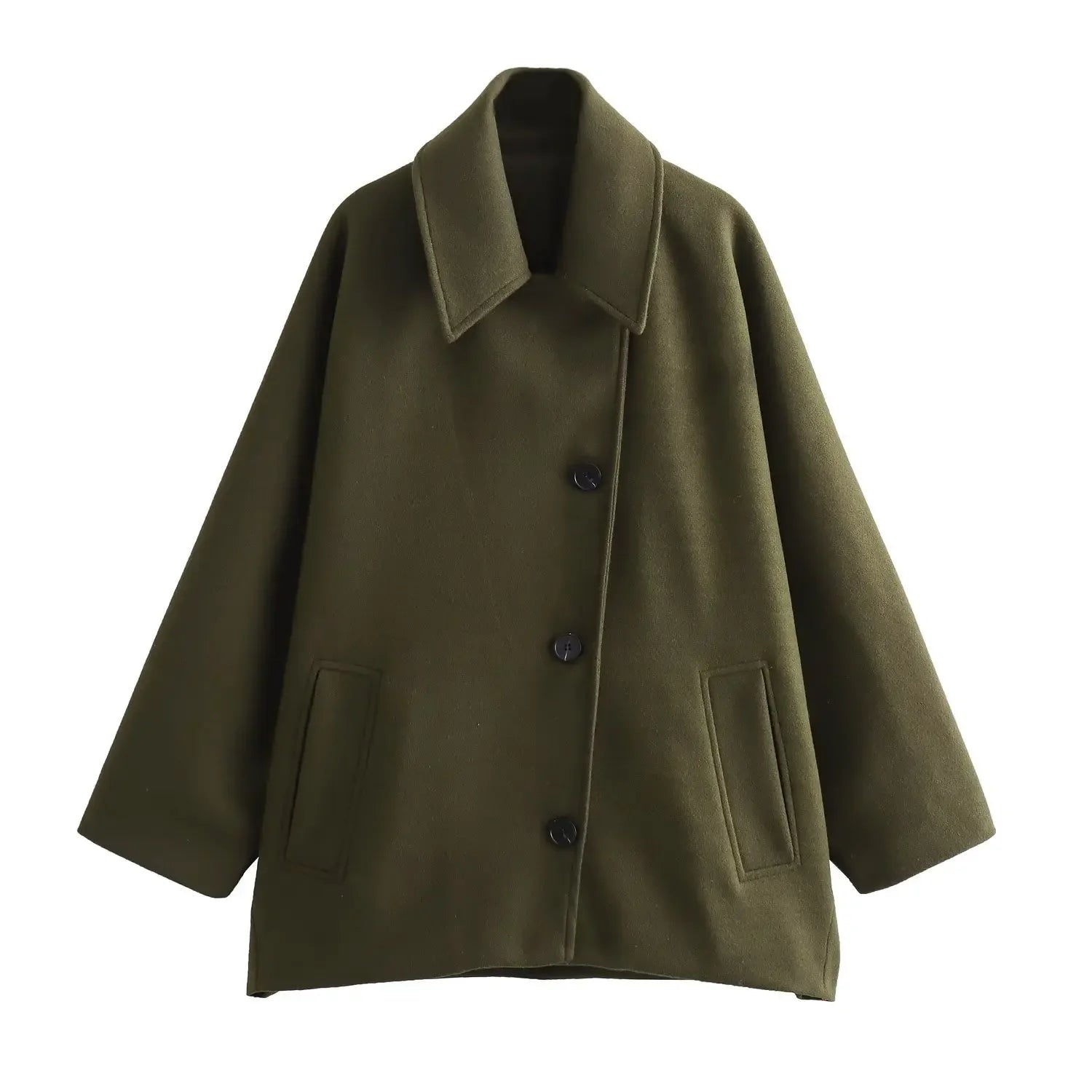 LILY - OVERSIZED WOOL COAT (SIZE TABLE)